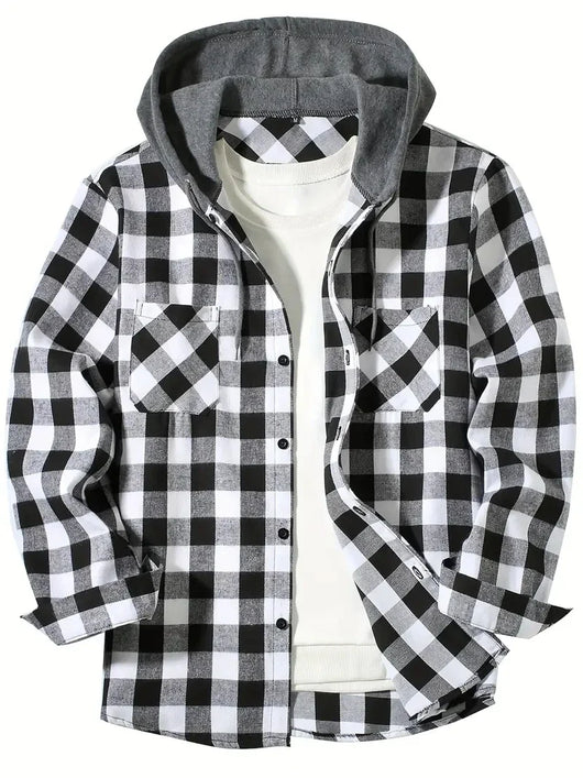 Crestline Hooded Flannel