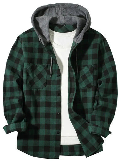 Crestline Hooded Flannel