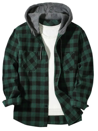 Crestline Hooded Flannel
