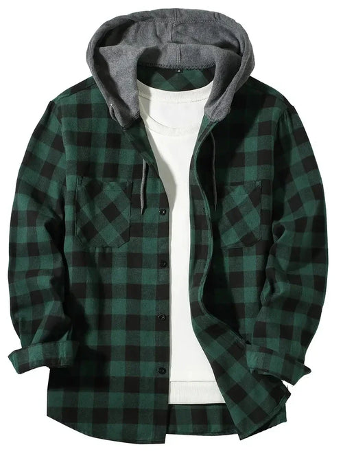 Crestline Hooded Flannel