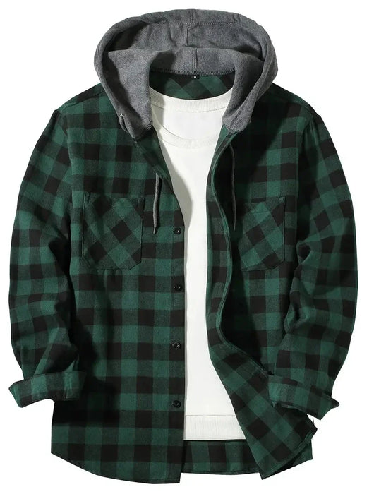 Crestline Hooded Flannel